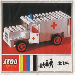 Manual Lego set 338 Basic Ambulance