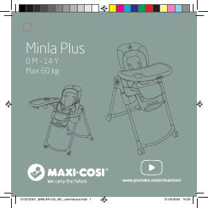 Käyttöohje Maxi-Cosi Minla Plus Vauvan syöttötuoli