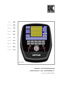 Handleiding Kettler Situs Cross 3+ Crosstrainer