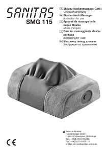 Bruksanvisning Sanitas SMG 115 Massageapparat