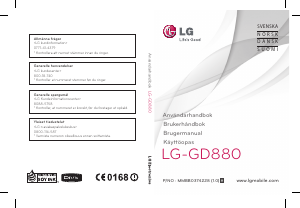 Brugsanvisning LG GD880 Mobiltelefon
