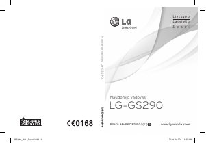 Rokasgrāmata LG GS290 Mobilais tālrunis