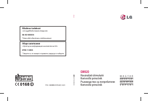 Priručnik LG GW620 Mobilni telefon