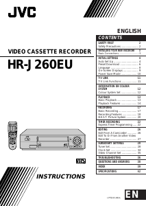 Handleiding JVC HR-J260EU Videorecorder