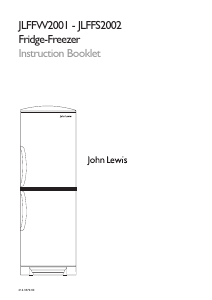 Handleiding John Lewis JLFFS 2002 Koel-vries combinatie