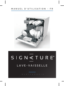 Bruksanvisning Signature SLVI14C42/2 Diskmaskin