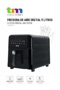 Handleiding TM Electron TMPFR295 Friteuse