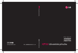 Návod LG KF750 Mobilný telefón