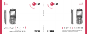 Panduan LG KG110 Telepon Seluler