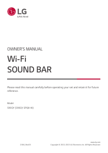 Bruksanvisning LG S90QY Högtalare