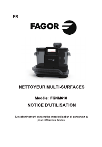 Mode d’emploi Fagor FGNM618 Aspirateur