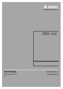 Käyttöohje Asko DBI3444IDA.W Astianpesukone