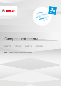 Manual de uso Bosch DLN88PC60 Campana extractora