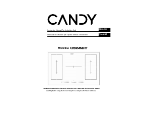 Handleiding Candy CIFS954MCTT Kookplaat