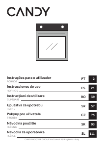 Manual Candy P CI27XCH63CC4U2 Cuptor