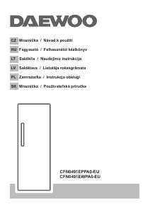 Instrukcja Daewoo CFN0491EPPA0-EU Zamrażarka