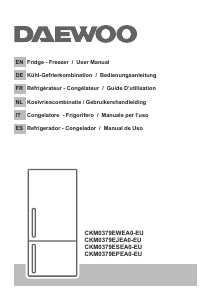 Bedienungsanleitung Daewoo CKM0379ESEA0-EU Kühl-gefrierkombination