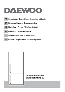 Brugsanvisning Daewoo CKM0462EWNA0-EU Køle-fryseskab