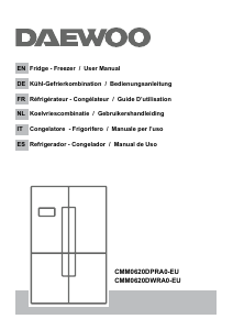 Bedienungsanleitung Daewoo CMM0620DPRA0-EU Kühl-gefrierkombination
