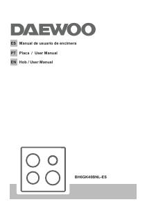 Manual Daewoo BH6GK40BNL-ES Placa