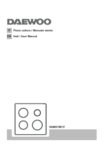 Bruksanvisning Daewoo H6IM37M1IT Häll
