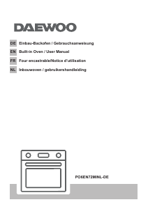 Bedienungsanleitung Daewoo PO6EN72MINL-DE Backofen