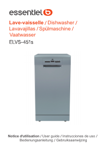 Bedienungsanleitung Essentiel B ELVS 451s Geschirrspüler