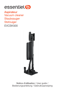 Mode d’emploi Essentiel B EVCSK500 Aspirateur