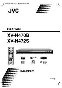 Bedienungsanleitung JVC XV-N470B DVD-player