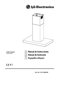Manual de uso LG DS9152SEU Campana extractora