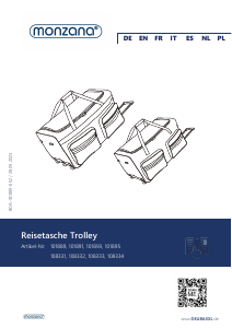 Manuale Monzana 101889 Valigia