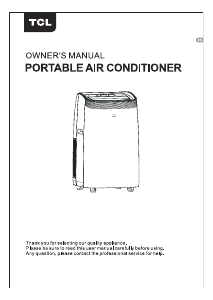Mode d’emploi TCL P09P6SW1 Climatiseur