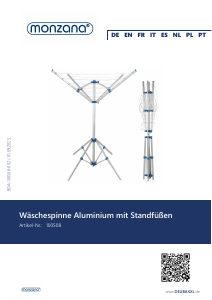 Manuale Monzana 100508 Stendibiancheria