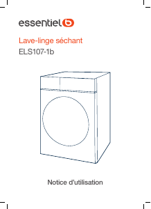 Mode d’emploi Essentiel B ELS 107-1b Lave-linge séchant