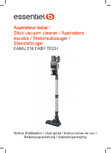 Mode d’emploi Essentiel B EAMU 216 EASY TECH Aspirateur