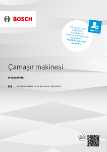 Kullanım kılavuzu Bosch WGK264F0TR Çamaşır makinesi