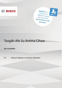 Kullanım kılavuzu Bosch WU11A2AW0N Su arıtma cihazı