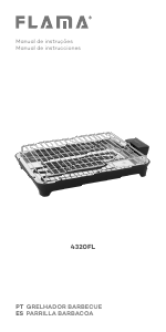 Manual Flama 4320FL Grelhador
