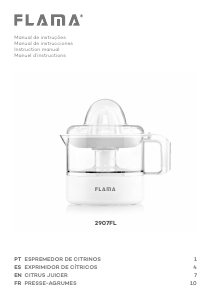 Bruksanvisning Flama 2907FL Citruspress