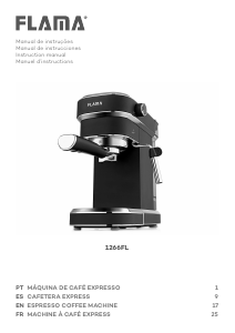 Mode d’emploi Flama 1266FL Machine à expresso