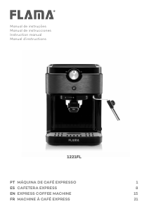 Mode d’emploi Flama 1221FL Machine à expresso