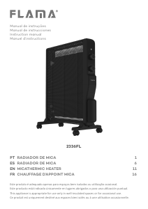 Manual Flama 2336FL Aquecedor