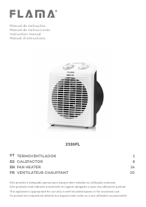 Manual Flama 2326FL Aquecedor