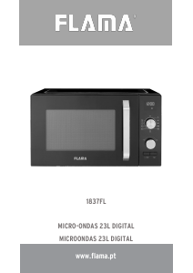Manual Flama 1837FL Micro-onda