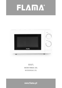 Manual Flama 1816FL Micro-onda