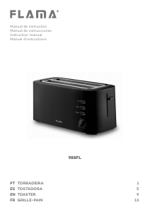 Mode d’emploi Flama 988FL Grille pain