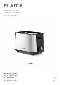 Mode d’emploi Flama 961FL Grille pain