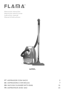 Mode d’emploi Flama 1675FL Aspirateur