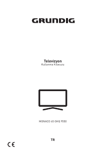 Kullanım kılavuzu Grundig Monaco 65 GHQ 9550 LED televizyon