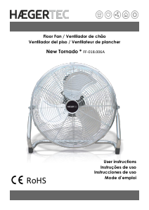 Mode d’emploi Haeger FF-018.006A New Tornado Ventilateur